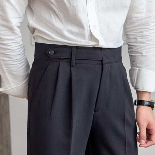 Italian waist slack trousers-1 bottom type