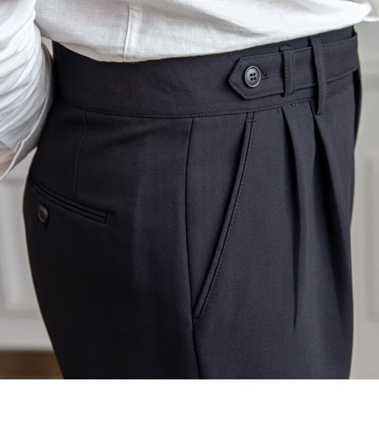 Italian waist slack trousers-1 bottom type