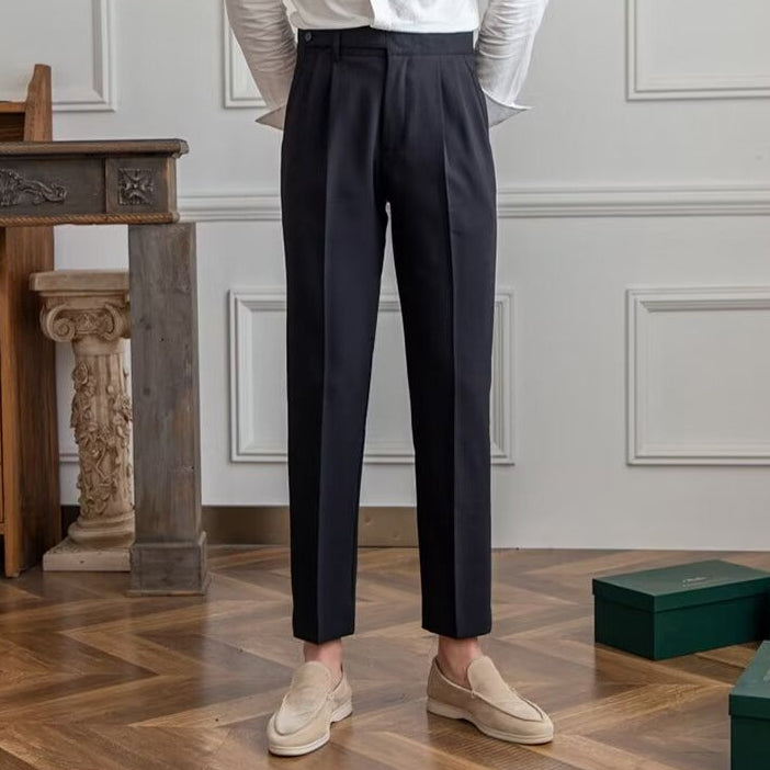 Italian waist slack trousers-1 bottom type