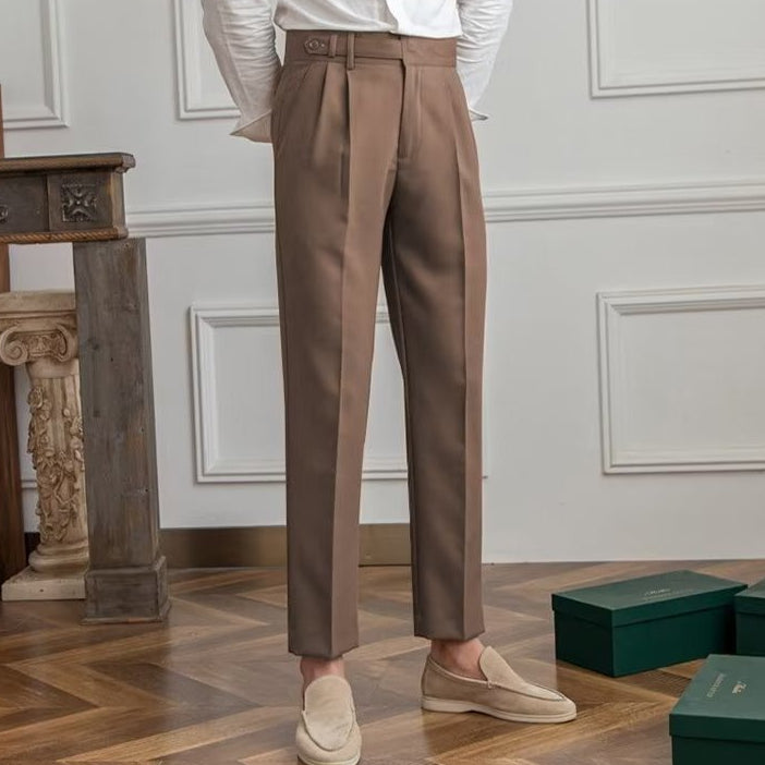 Italian waist slack trousers-1 bottom type