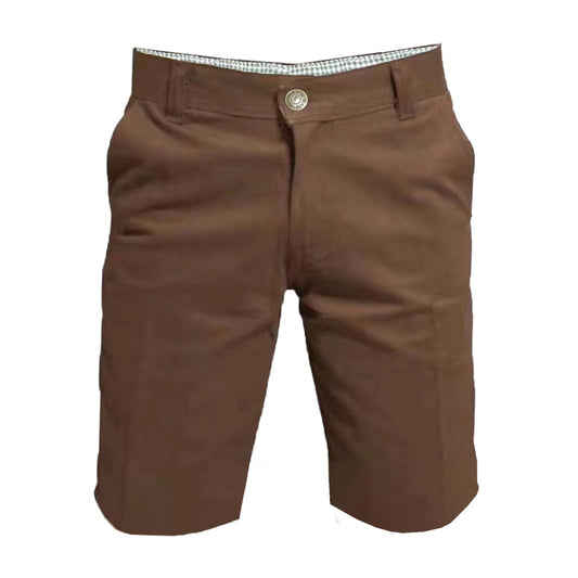 Chino fibric shorts for men
