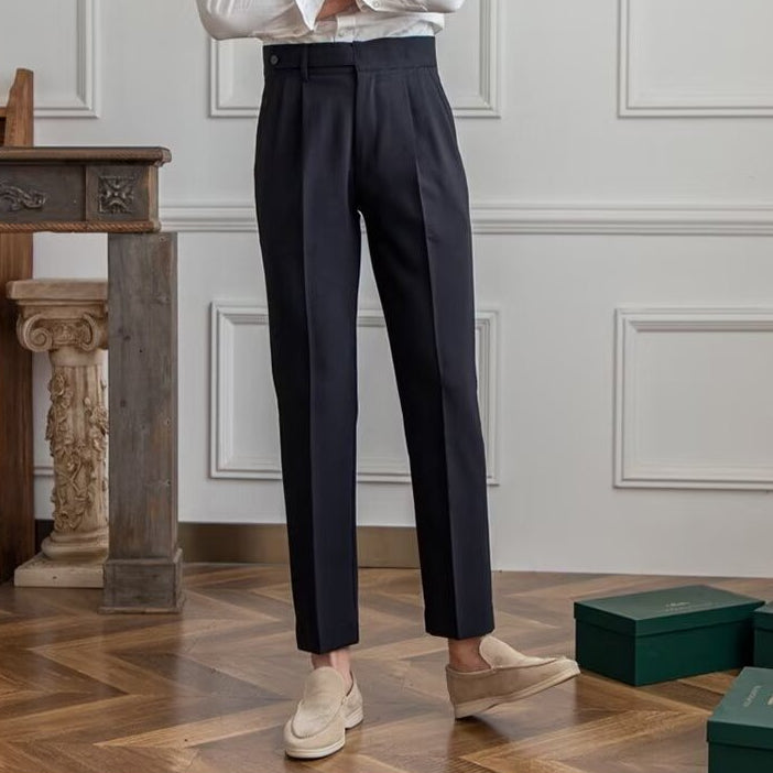 Italian waist slack trousers-1 bottom type